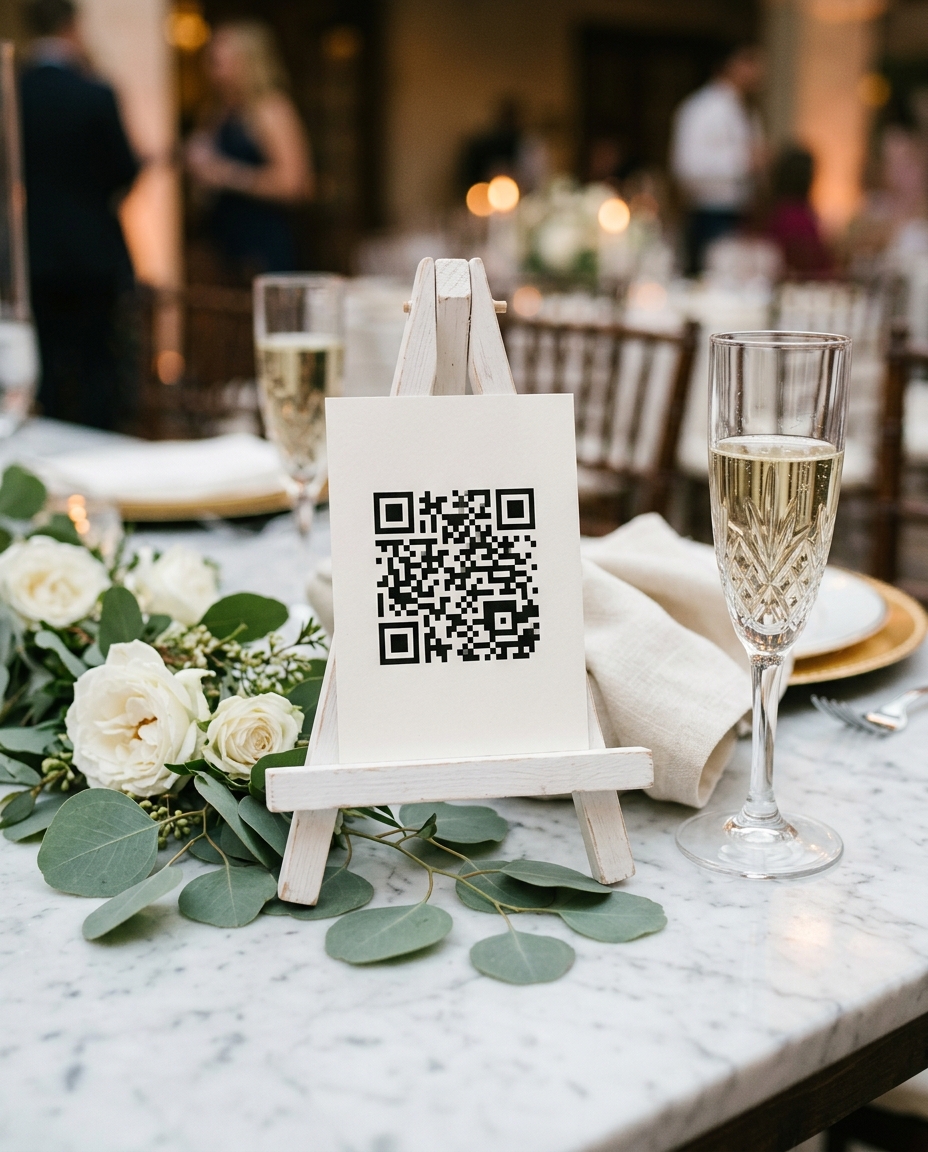 Step 02: Share your QR or NFC